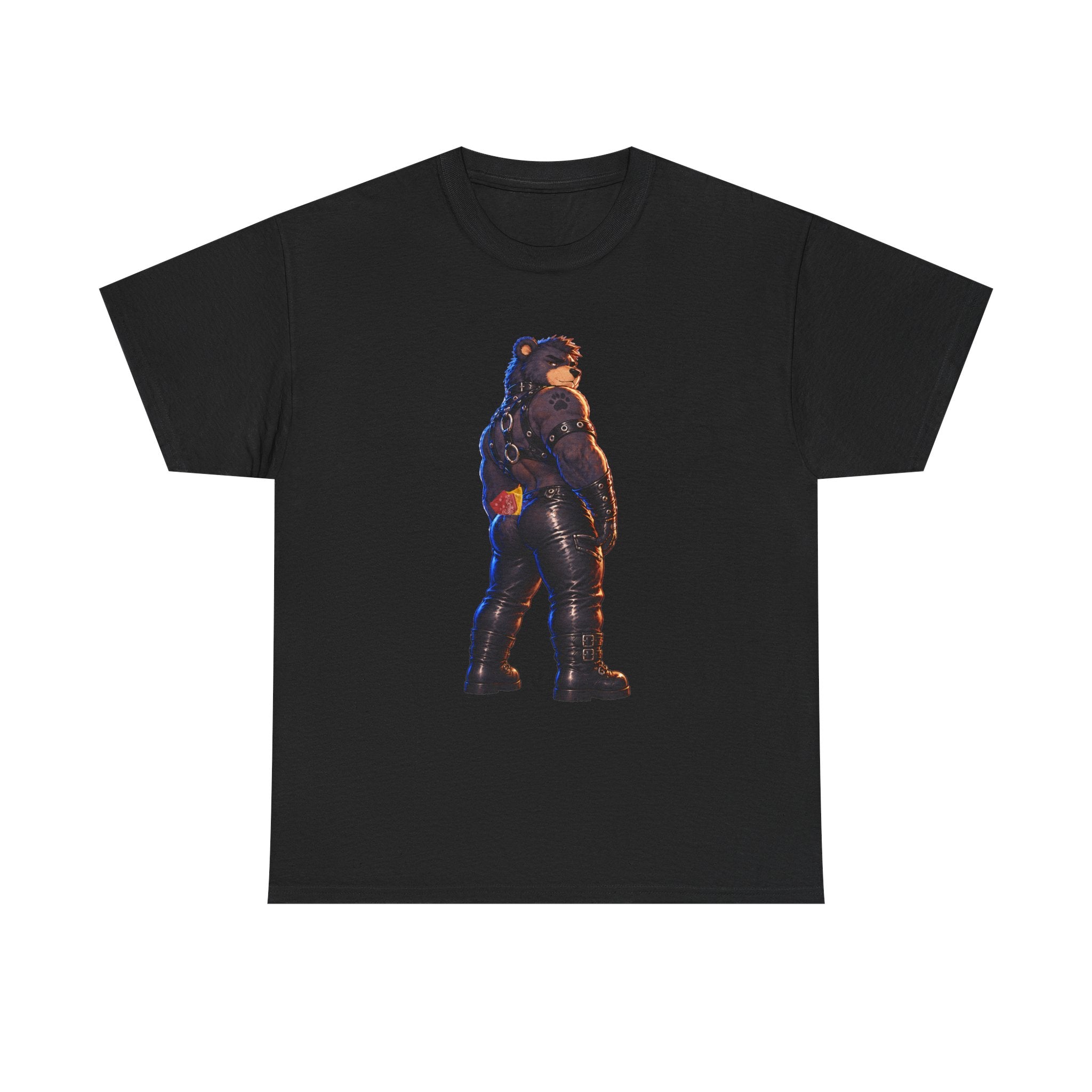 Bear Moto Graphic Tee — Retro Biker Bear T-Shirt