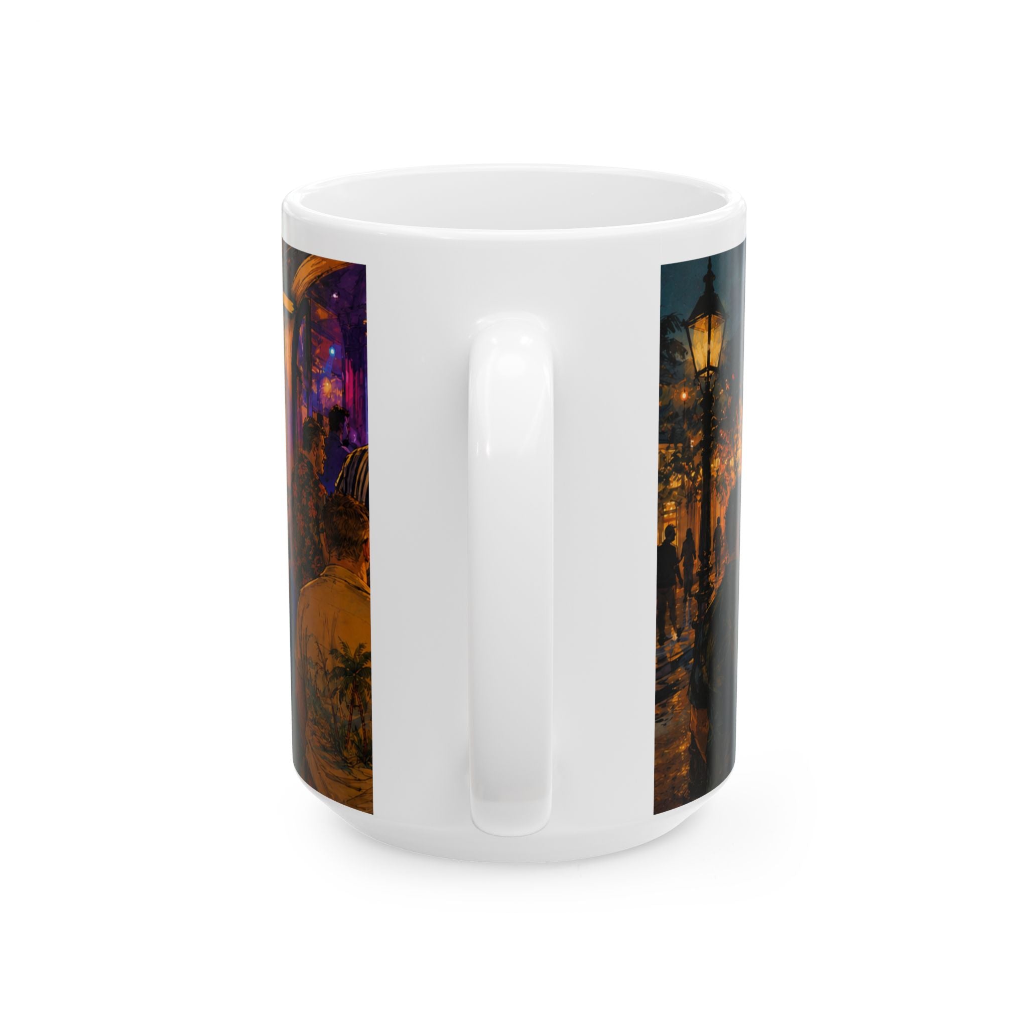 Ceramic Mug — "Bears, Otters, Daddies All Home Here" Family Night Coffee Mug