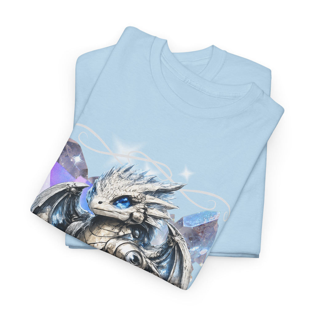 Ice Dragon Tee — Cute Baby Dragon Illustration T‑Shirt