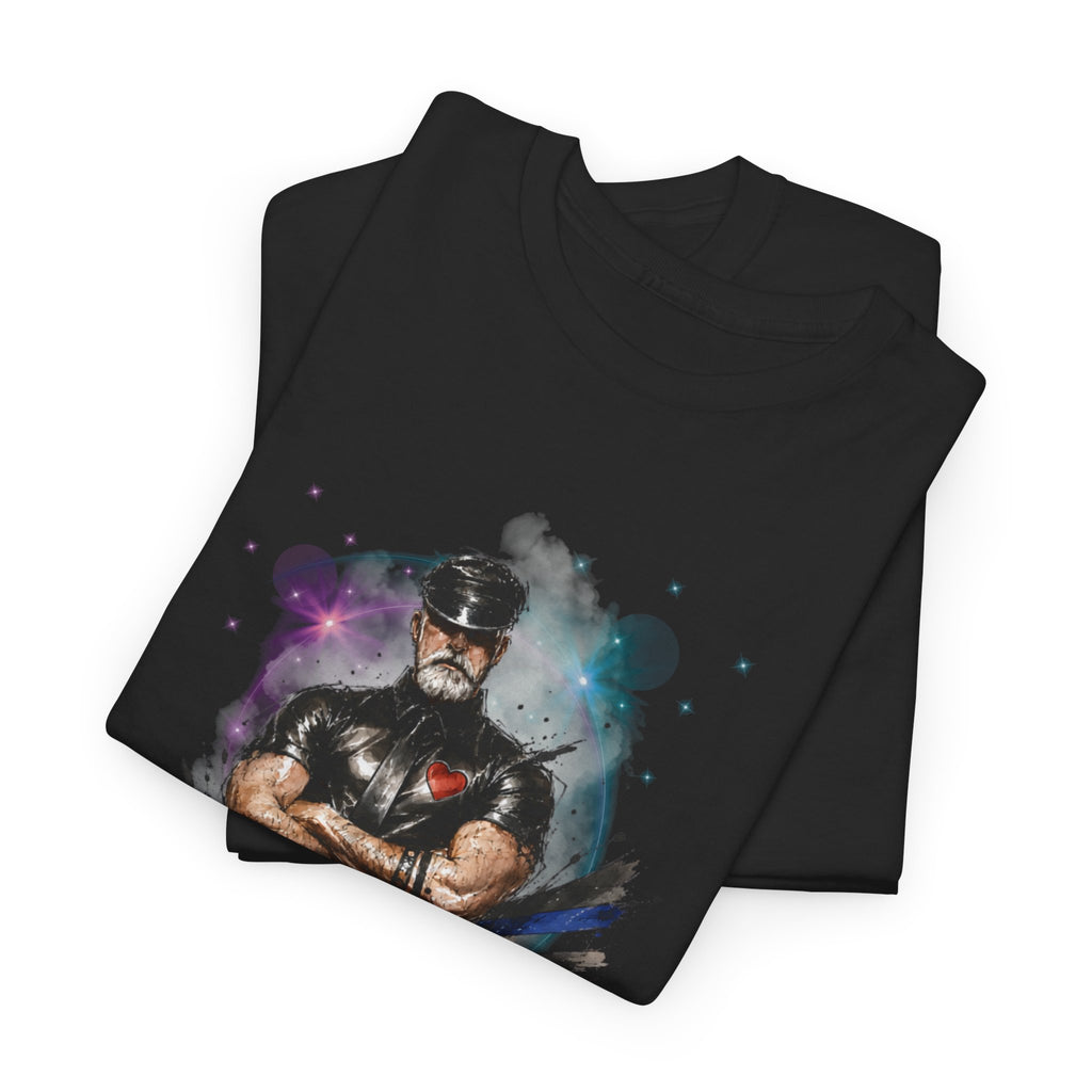 Daddy Issues Graphic Tee — Funny Dad Muscle Man T-Shirt, Father’s Day Gift. Leathermen.