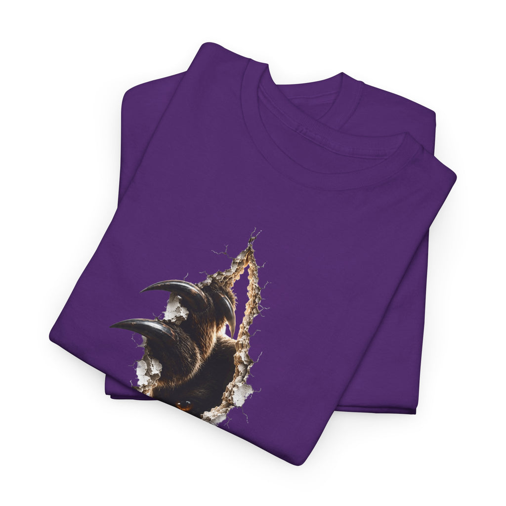 Bear Ripped Tee — Scarey Bear ripping through the shirt.Graphic T-Shirt