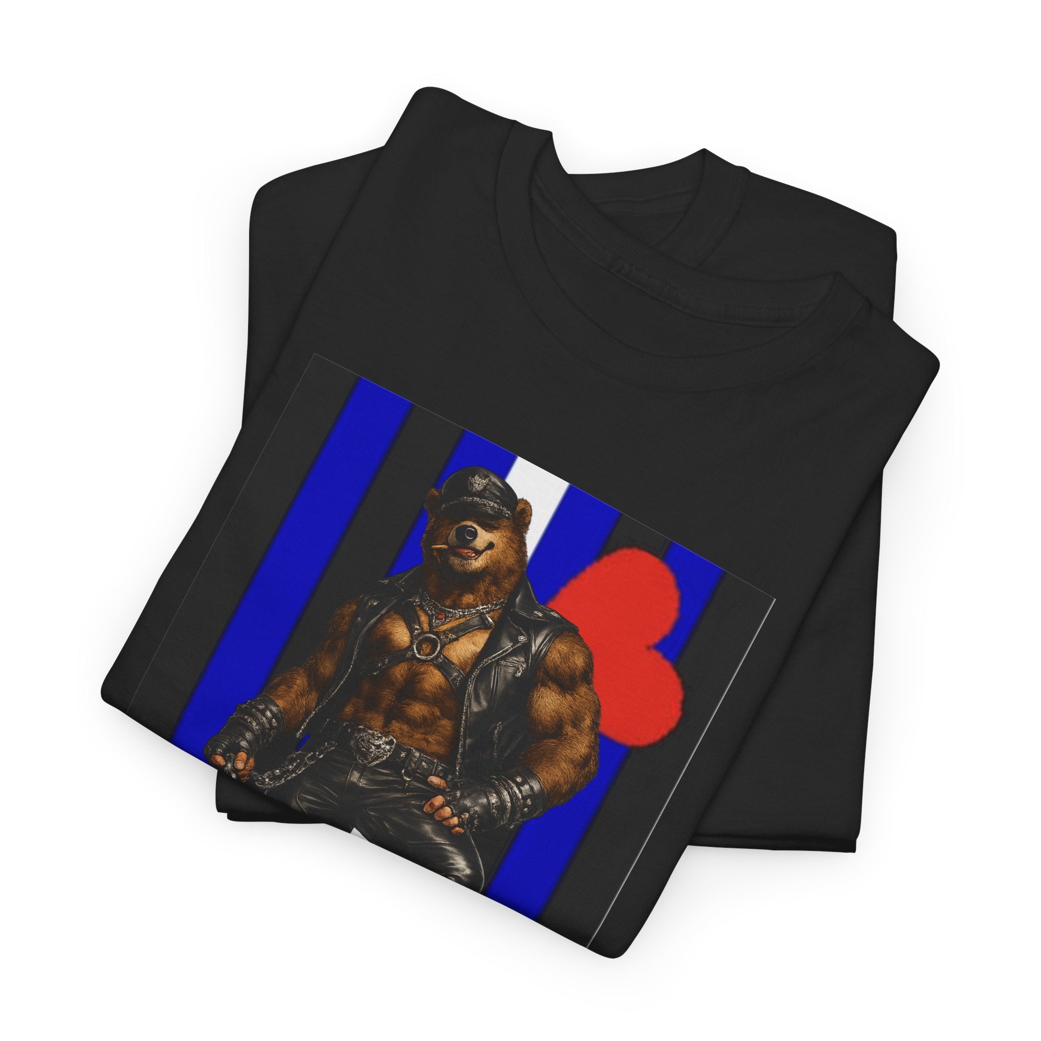 Alpha Leather Daddy T-Shirt — Pride Biker Art Tee