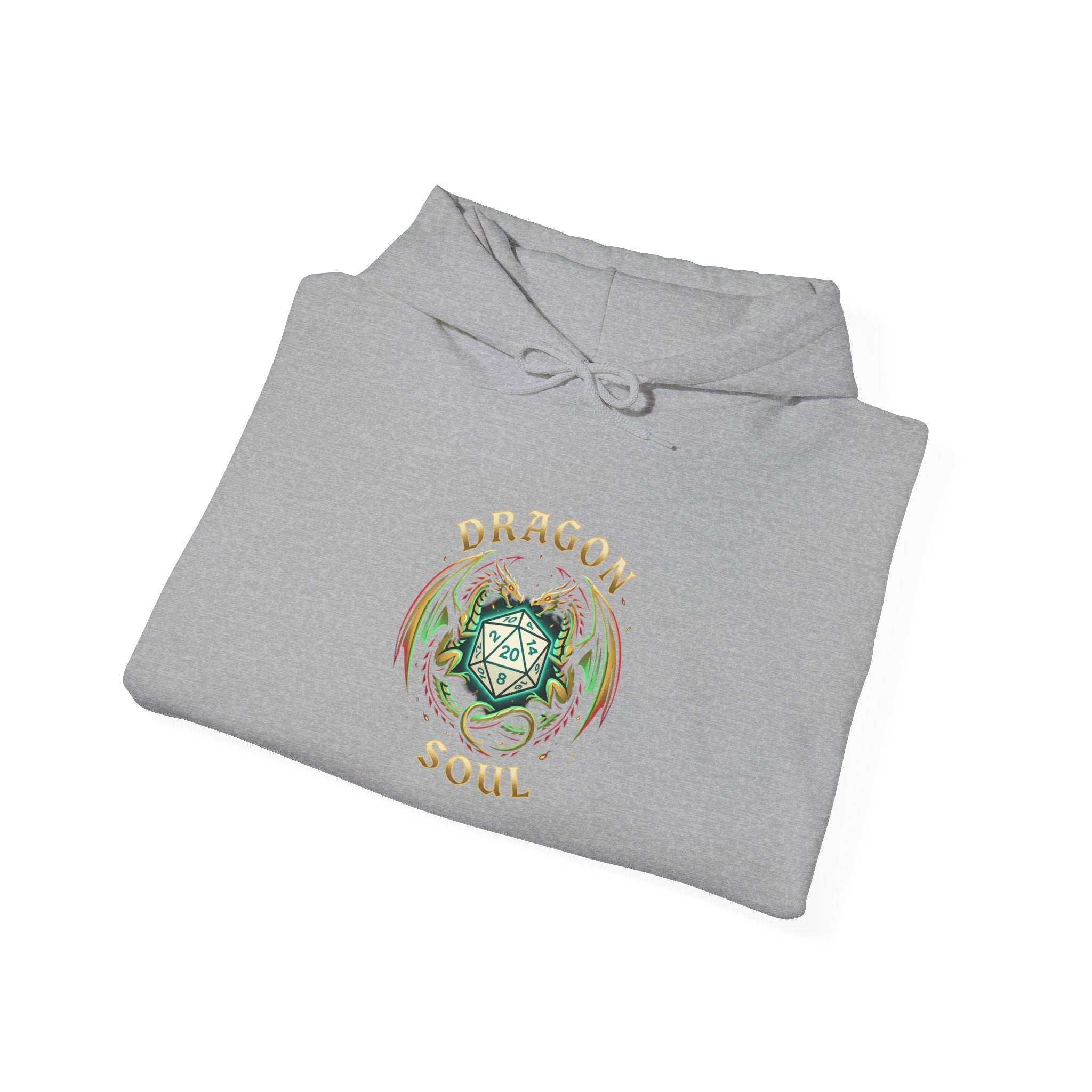 Dragon Soul Hoodie | fantasy art, tattoo-style mythical creature