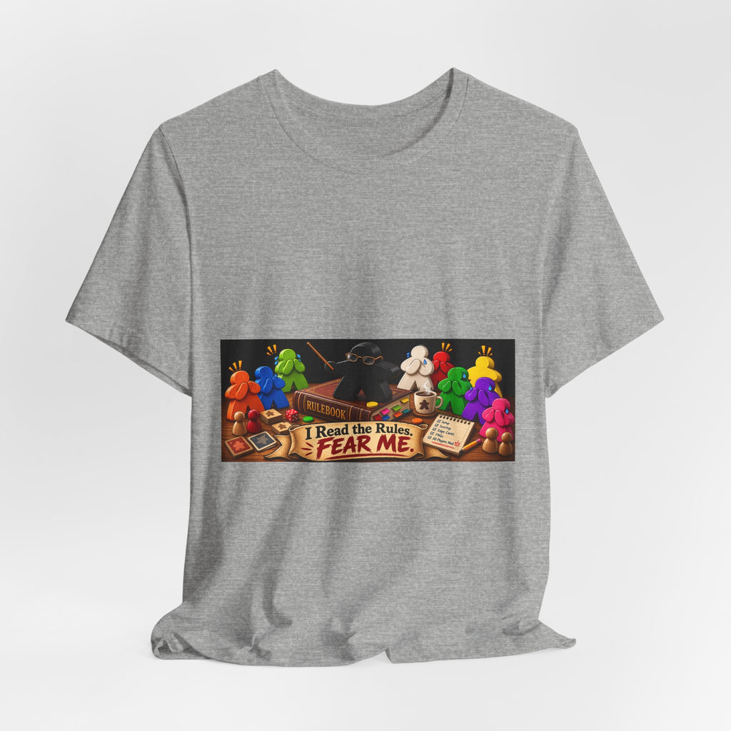 Board Game Meeples Graphic Tee — "I Used to Be Fun, Now I Fear Me"