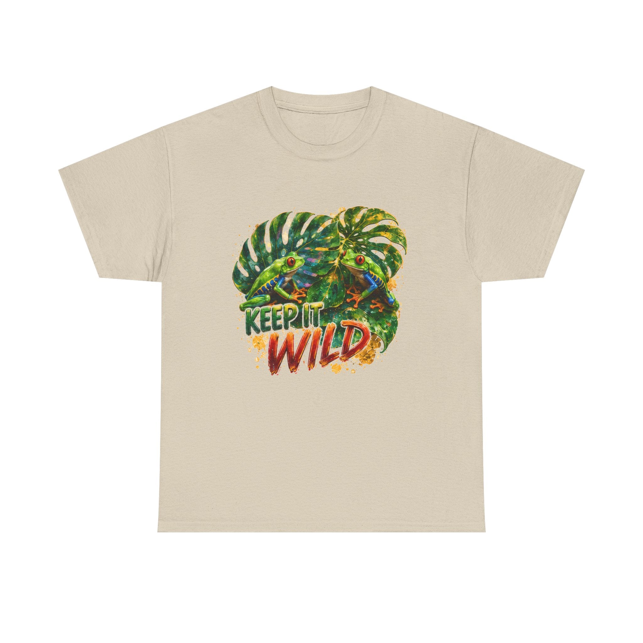 Keep It Wild T-Shirt — Tropical Monstera Graphic Tee
