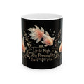 Goldfish Mug — "Little Fish, Big Personality" Ceramic Coffee Cup (11oz & 15oz)