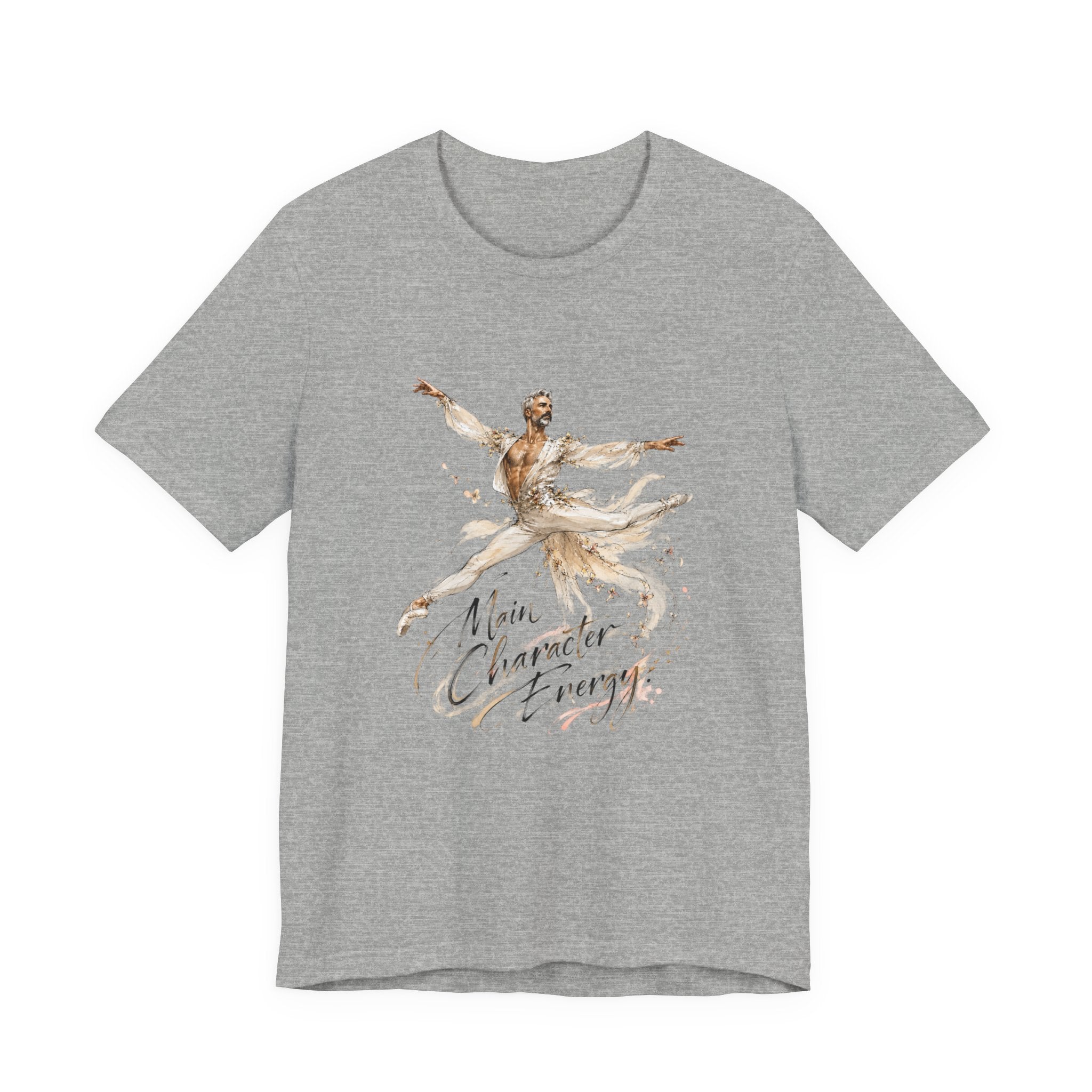 Main Character Energy Tee — Ballet Dancer Graphic T‑Shirt