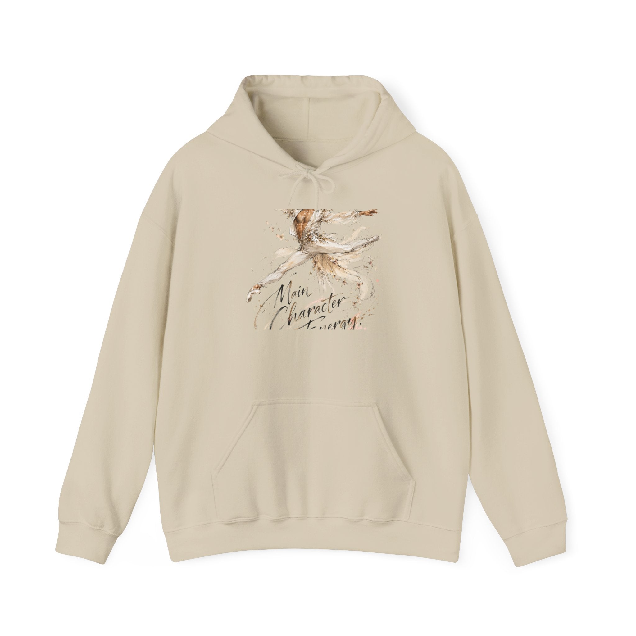 Christmas Angel Hoodie — Watercolor Angel "Merry Christmas" Holiday Sweatshirt