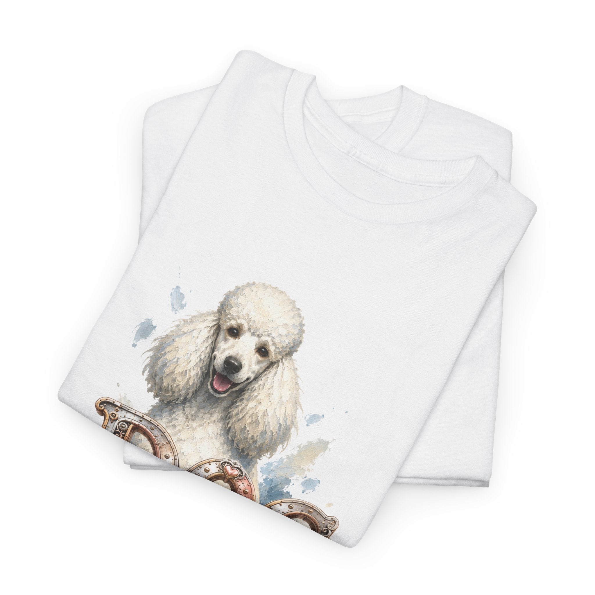 Dog Mom T‑Shirt — Cute Poodle Graphic Tee for Dog Lovers (Dog Mom!)