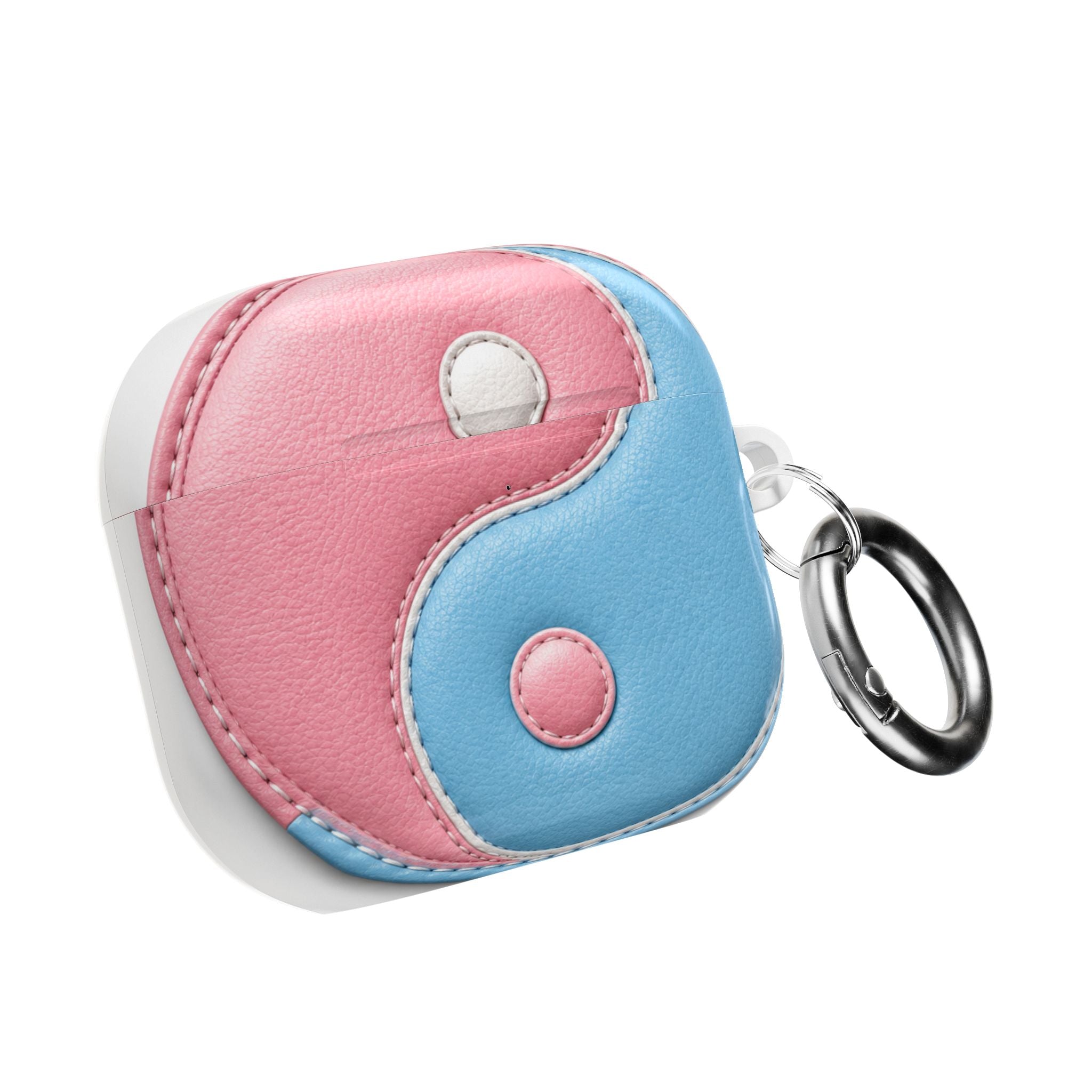 Yin Yang Pastel AirPod Case — Pink & Blue Protective Cover
