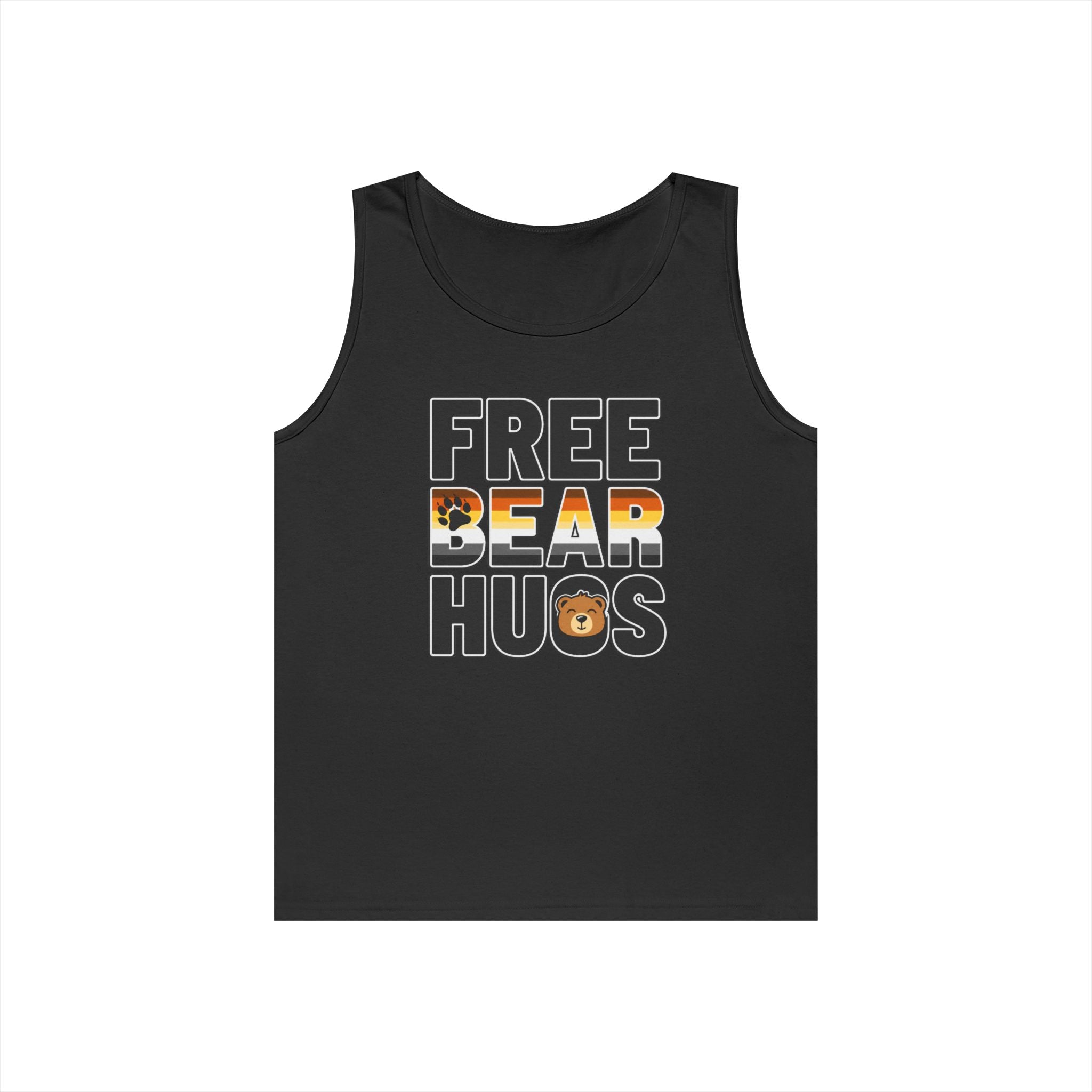 Bear Hugs Tank Top — "Easy Breezy" Bear Lover Graphic