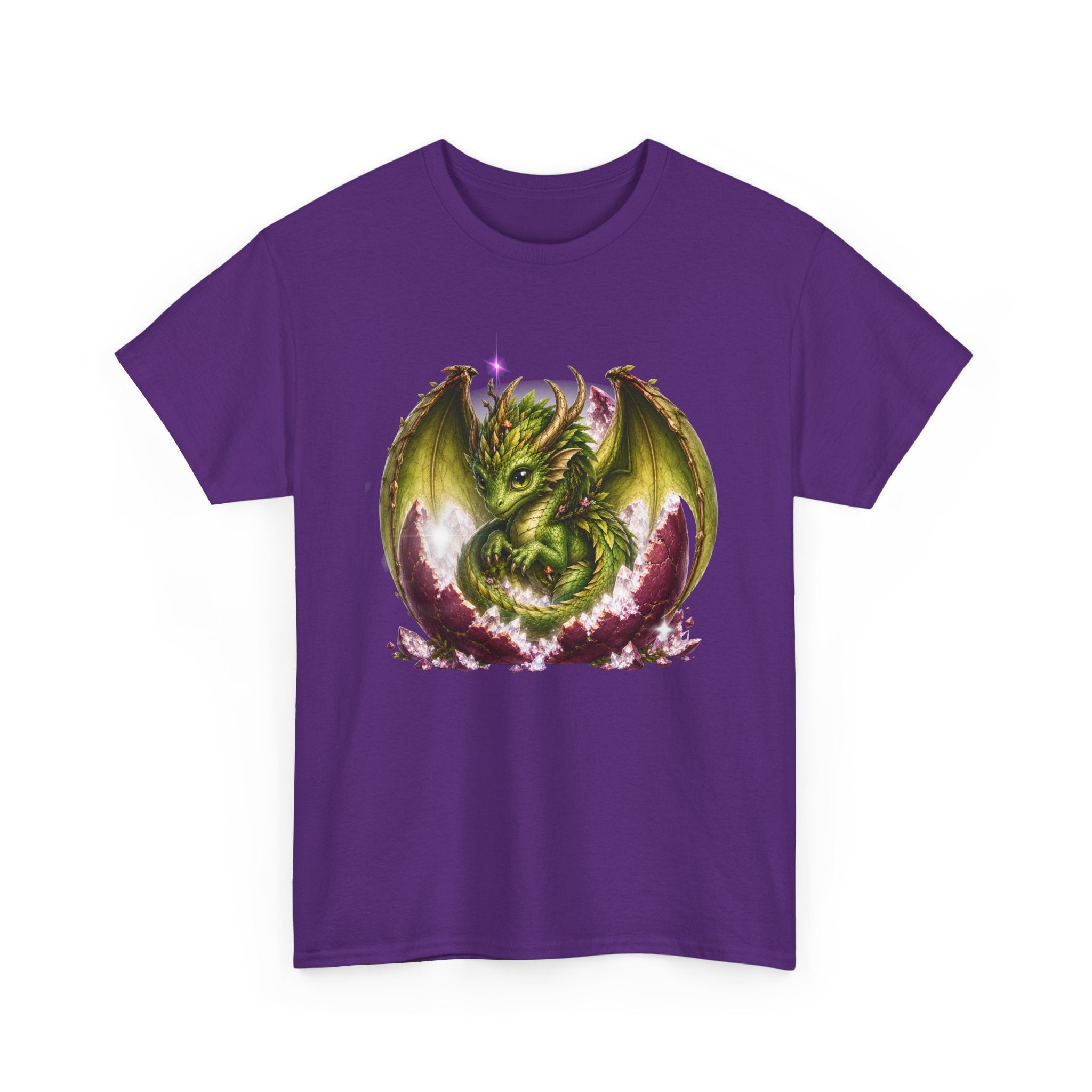Dragon Hatchling Tee — Cute Green Baby Dragon Graphic T-Shirt