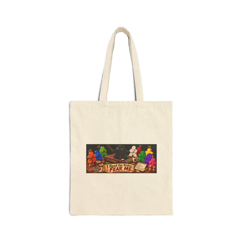 Among Us 'I Fear No One' Canvas Tote Bag — Funny Gamer Reusable Grocery Bag