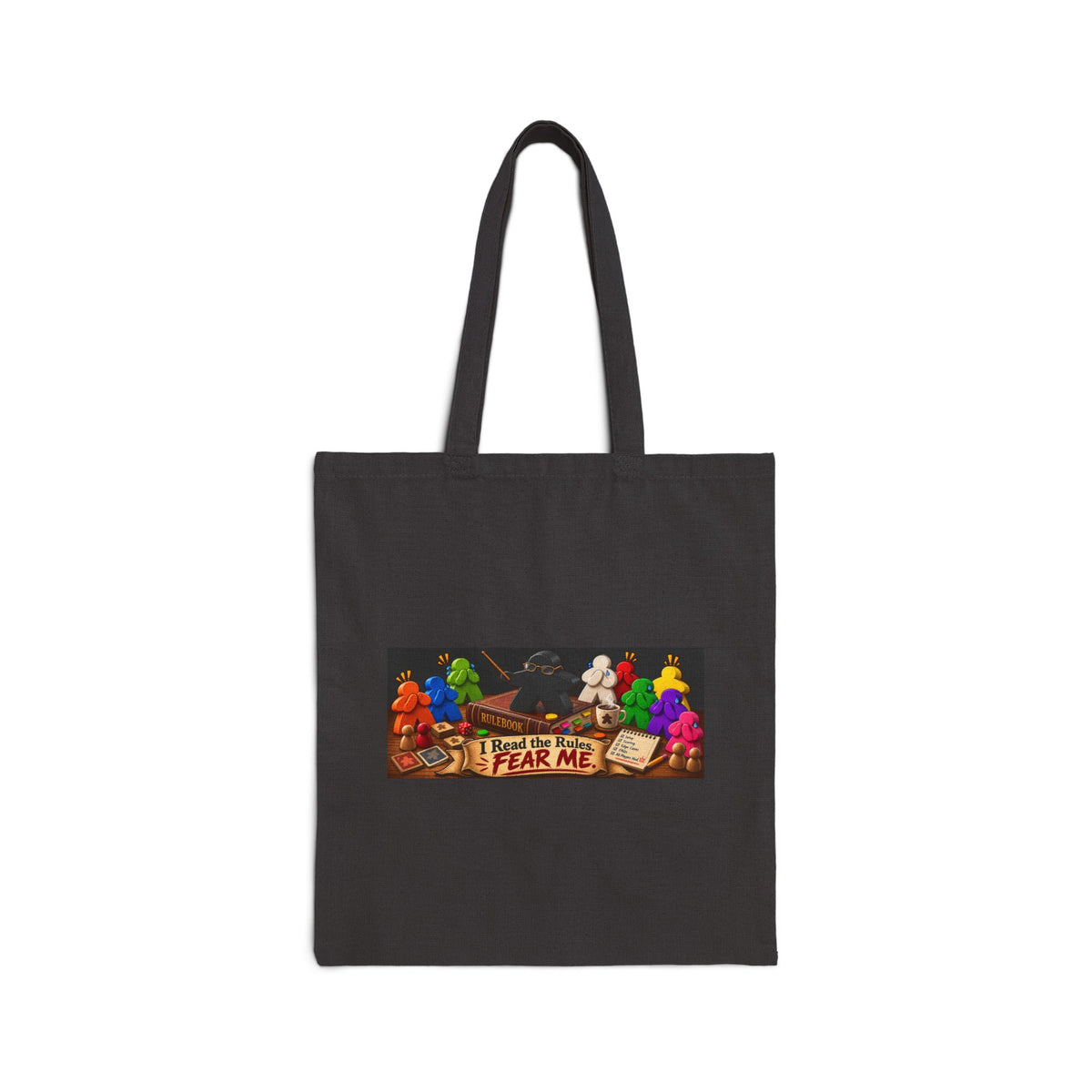 Among Us 'I Fear No One' Canvas Tote Bag — Funny Gamer Reusable Grocery Bag