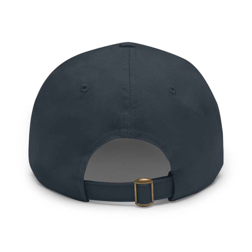 Bear Pride Dad Hat with Leather Patch — 'Bear' Pride Cap