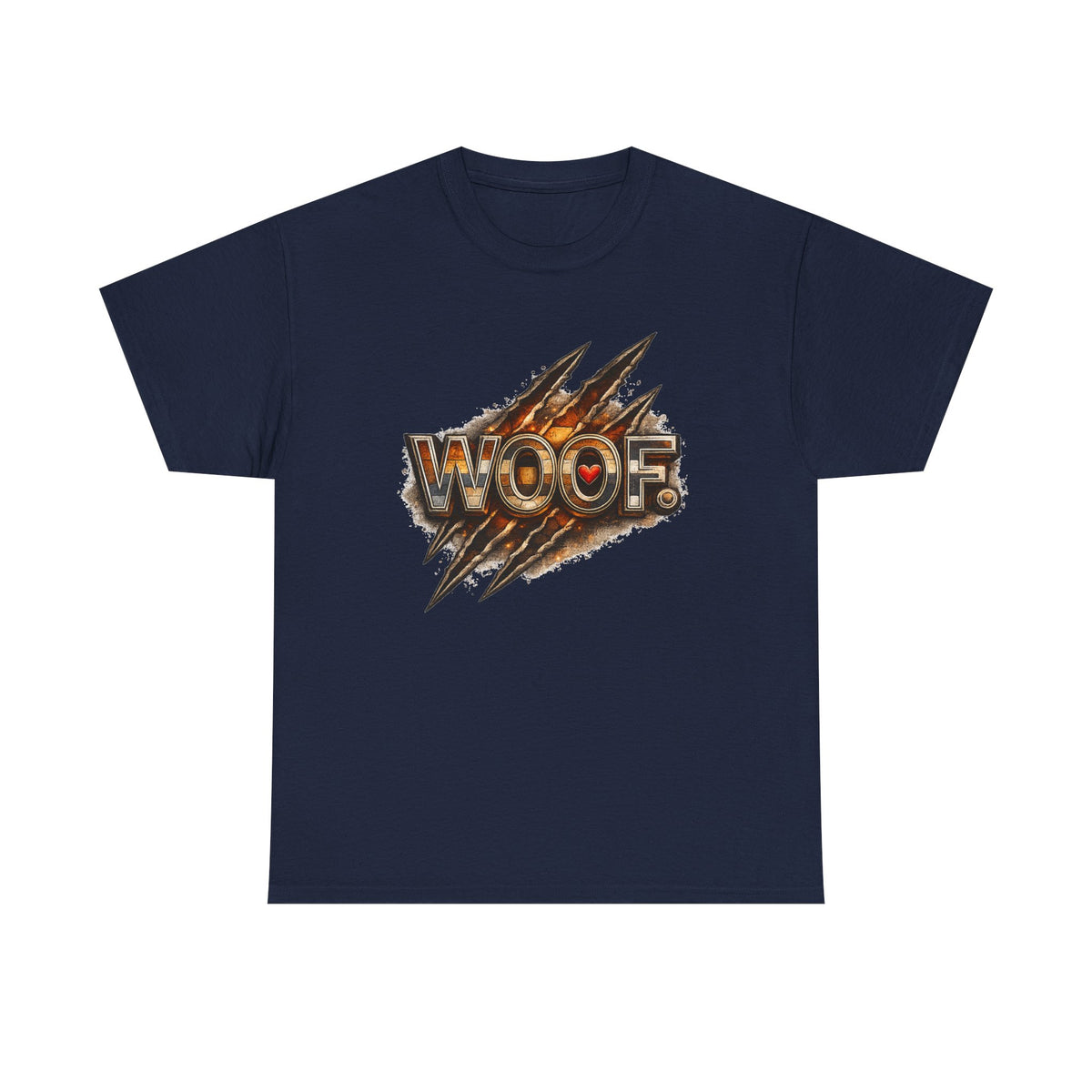 Woof Lightning T-Shirt — Bear mans WOOF t-shirt.