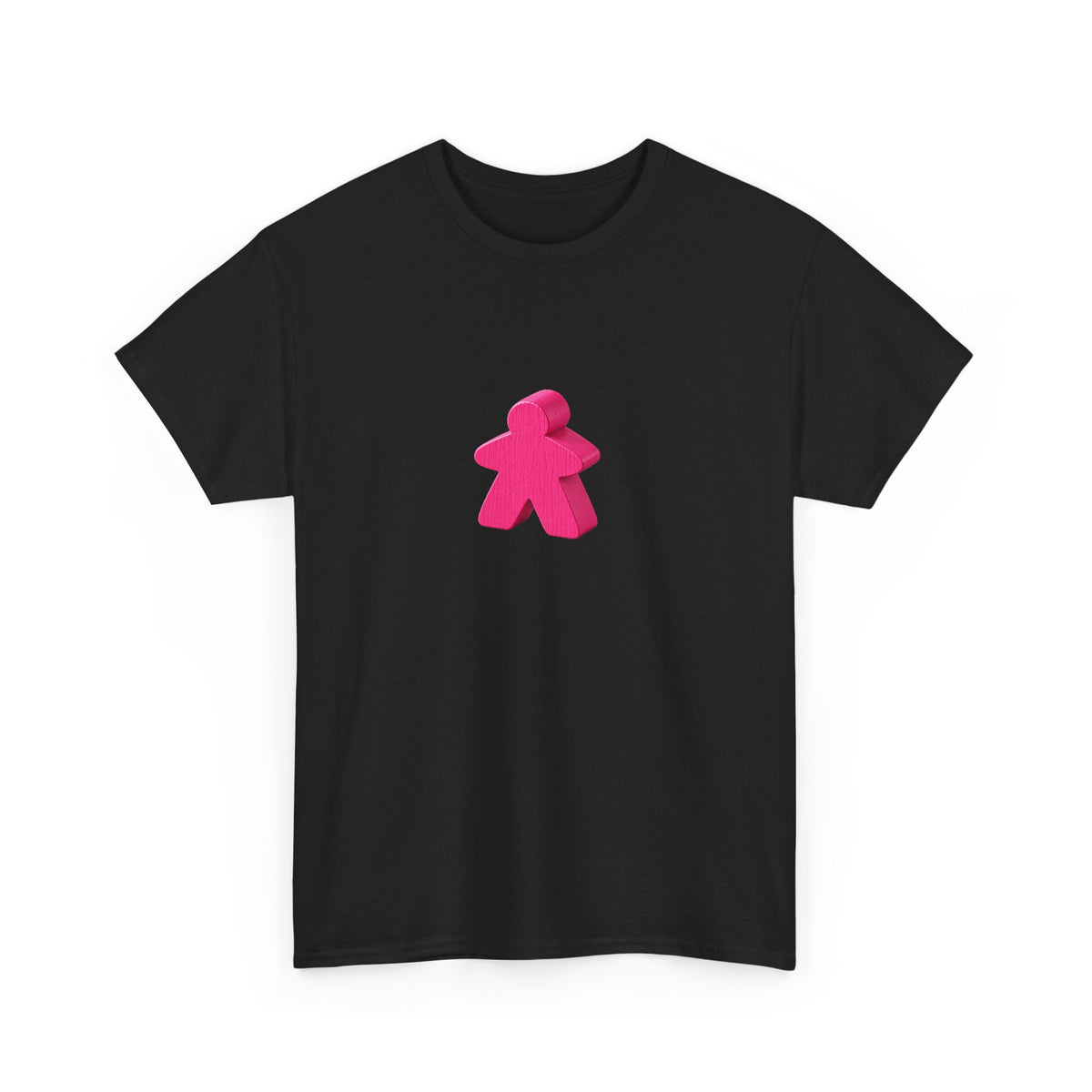 Pink Meeple Minimalist T‑Shirt