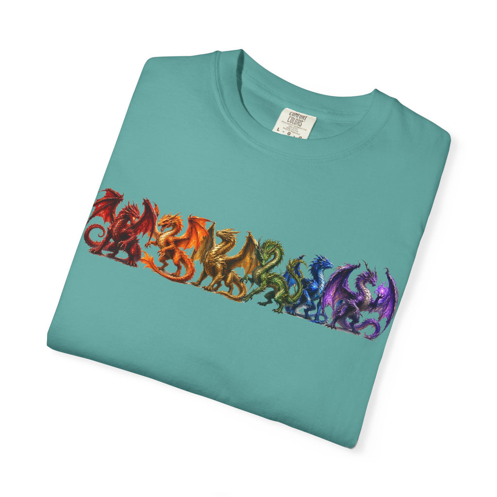 Rainbow Dragon Lineup T-Shirt