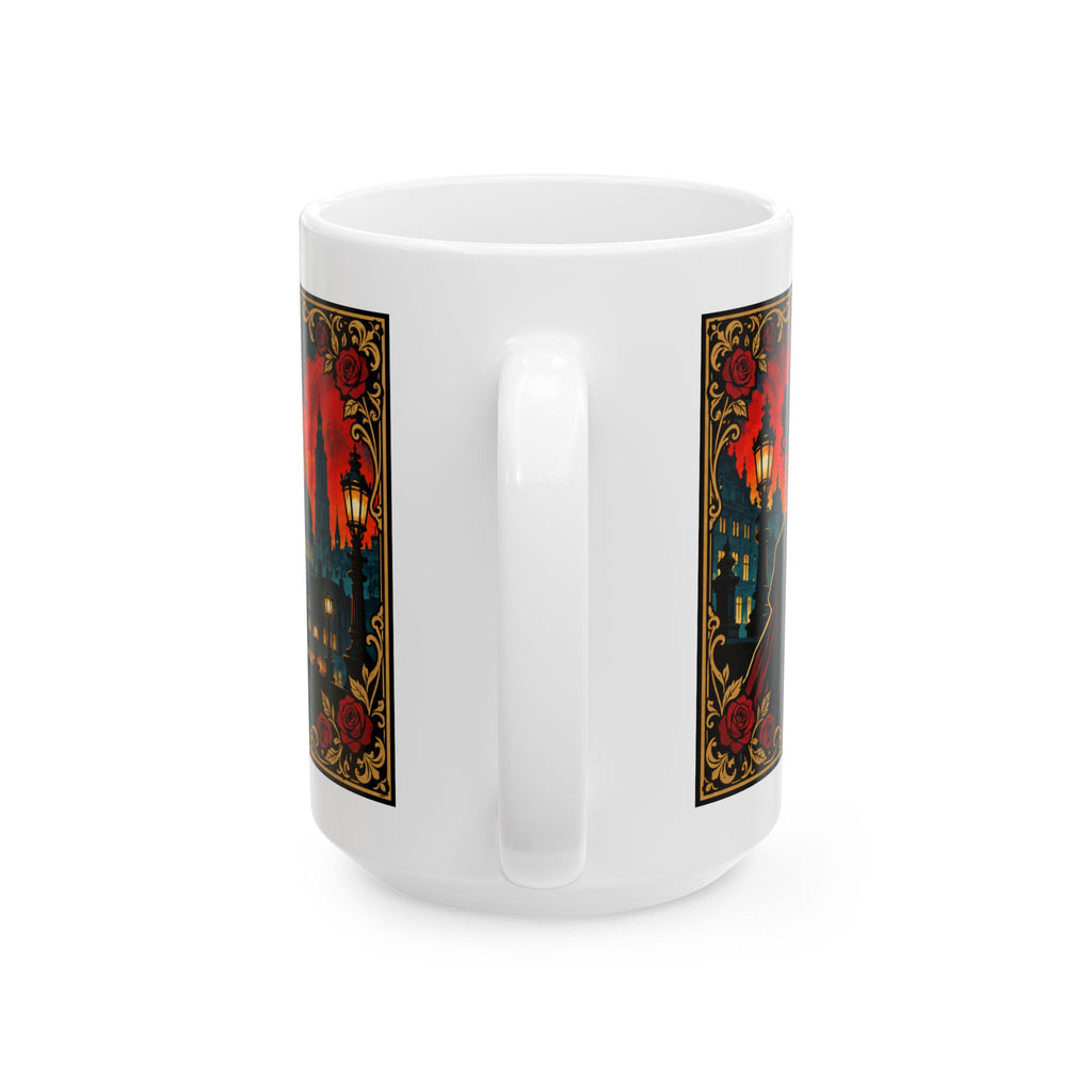 Inspirational Ceramic Mug — “Walk in Your Power” Rooted in Greatness Afrocentric Empowerment Mug