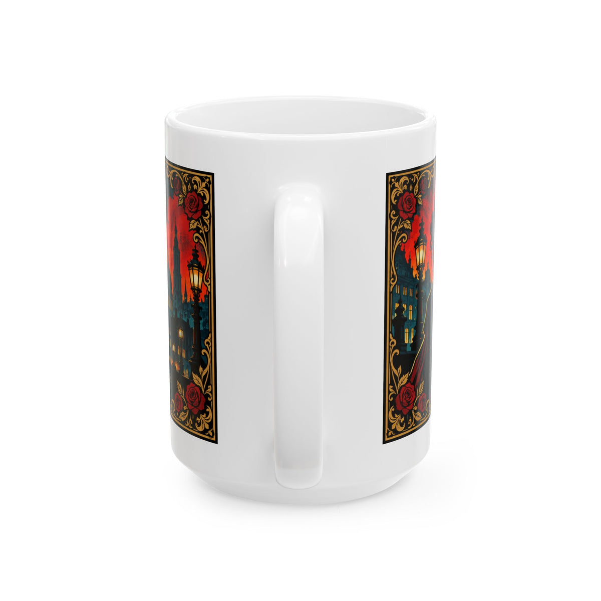 Inspirational Ceramic Mug — “Walk in Your Power” Rooted in Greatness Afrocentric Empowerment Mug