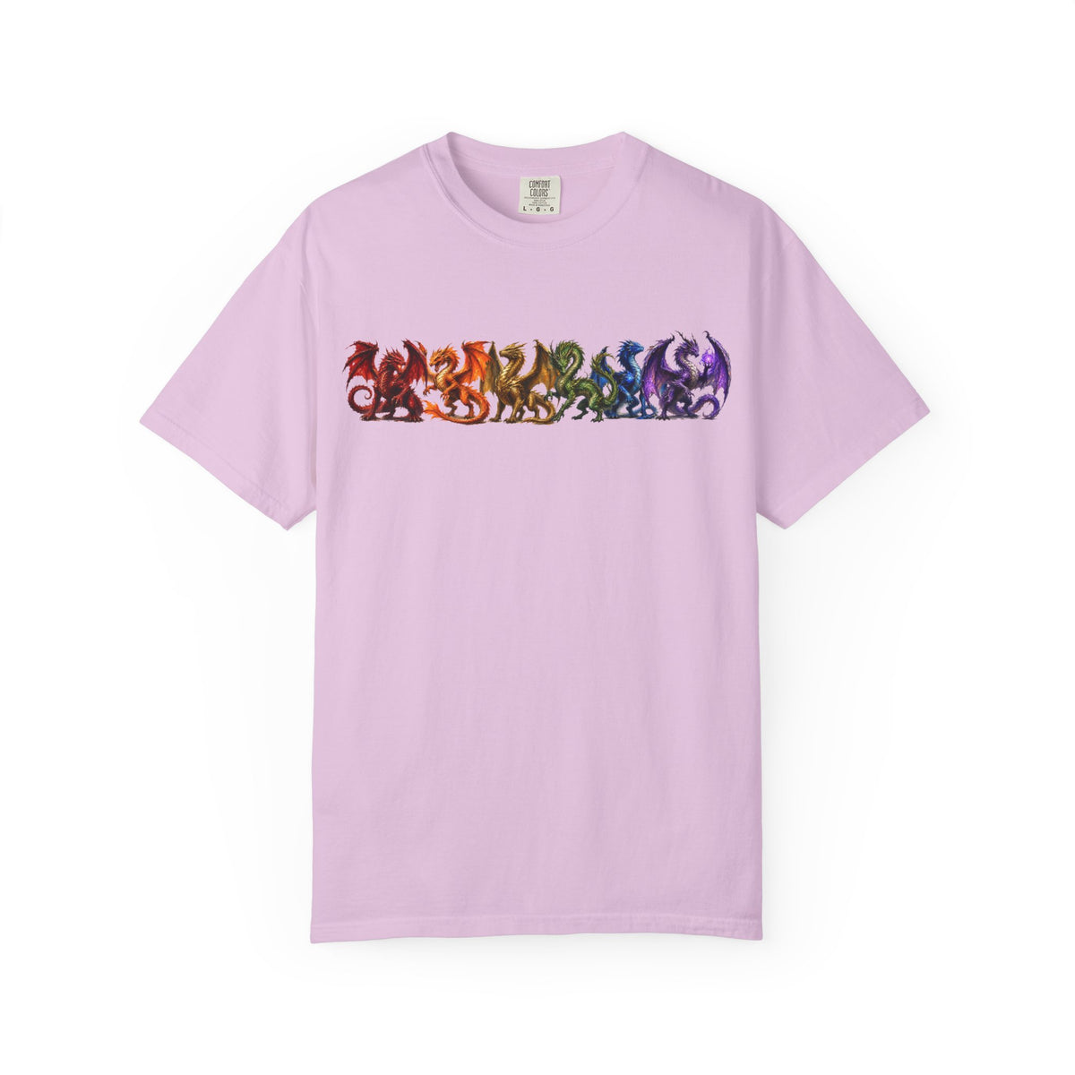 Rainbow Dragon Lineup T-Shirt