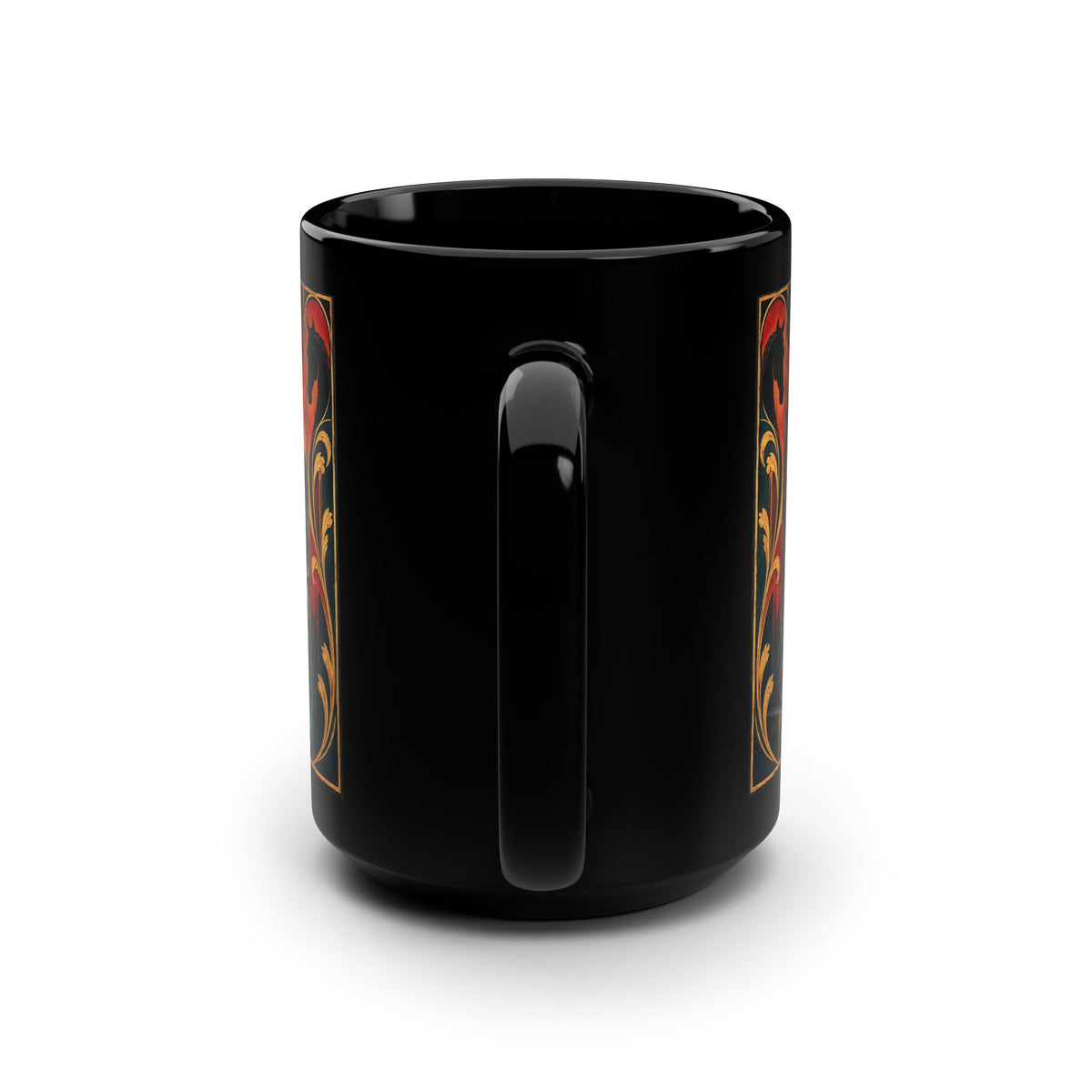 Riding Boots Black Mug — "Life Is Better in Riding Boots" 15oz