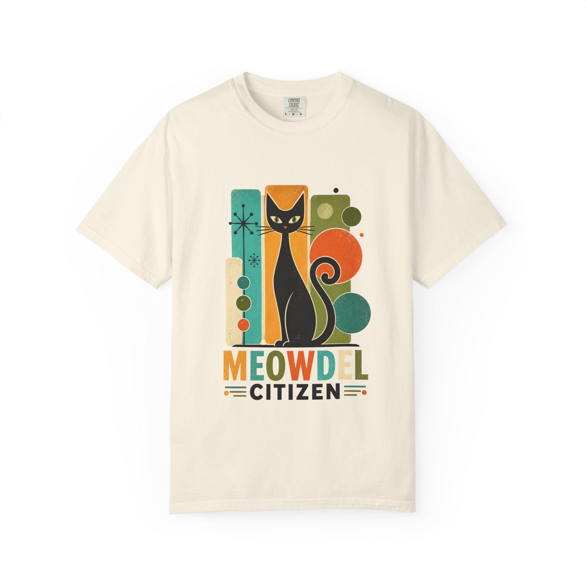 Meowdel Citizen Retro Cat T-Shirt
