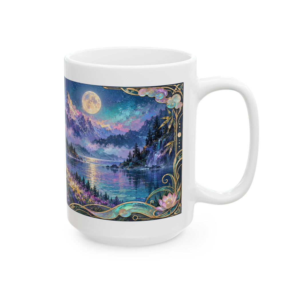 Panda Mugs – Asian-Inspired Art Nouveau Nature Collection