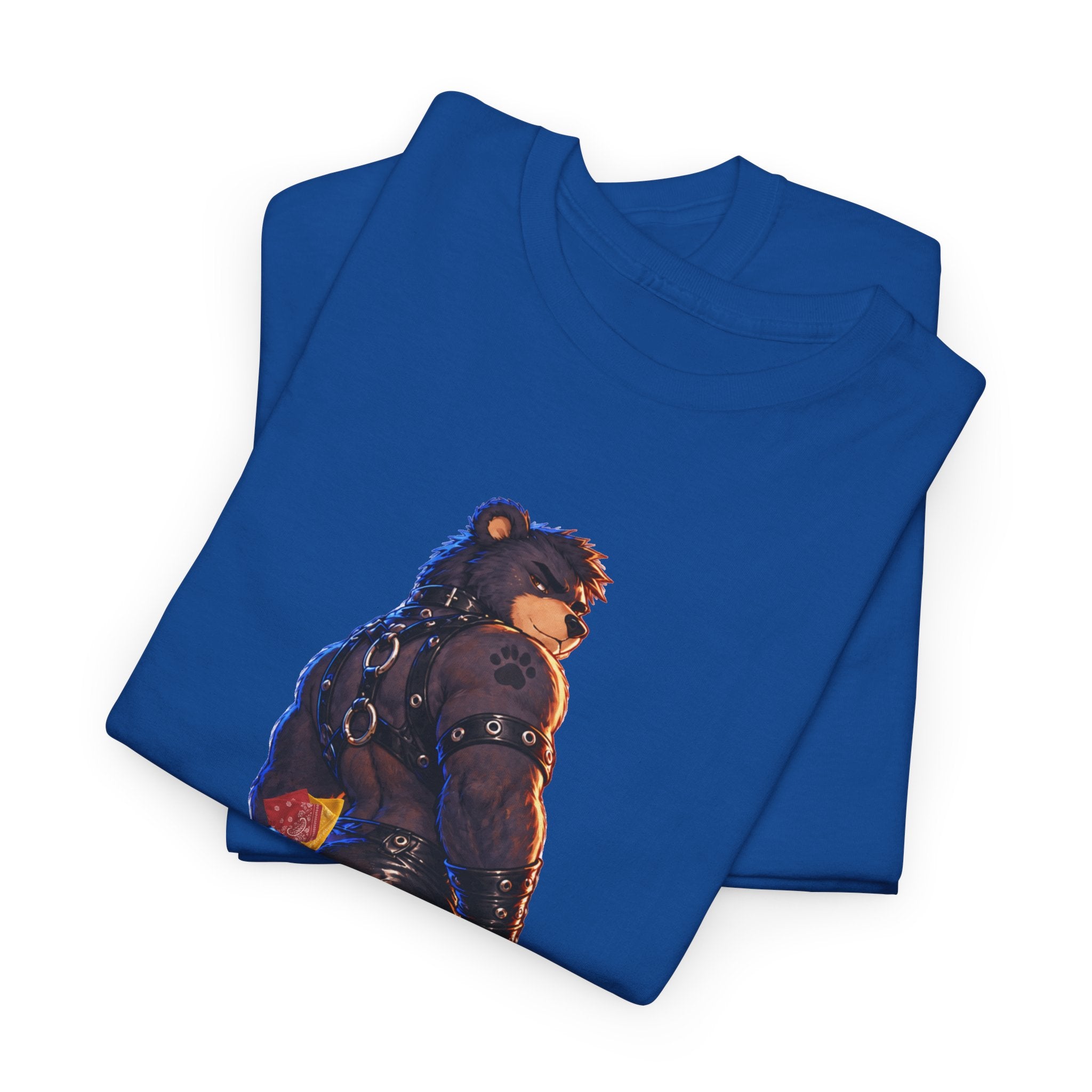 Bear Moto Graphic Tee — Retro Biker Bear T-Shirt