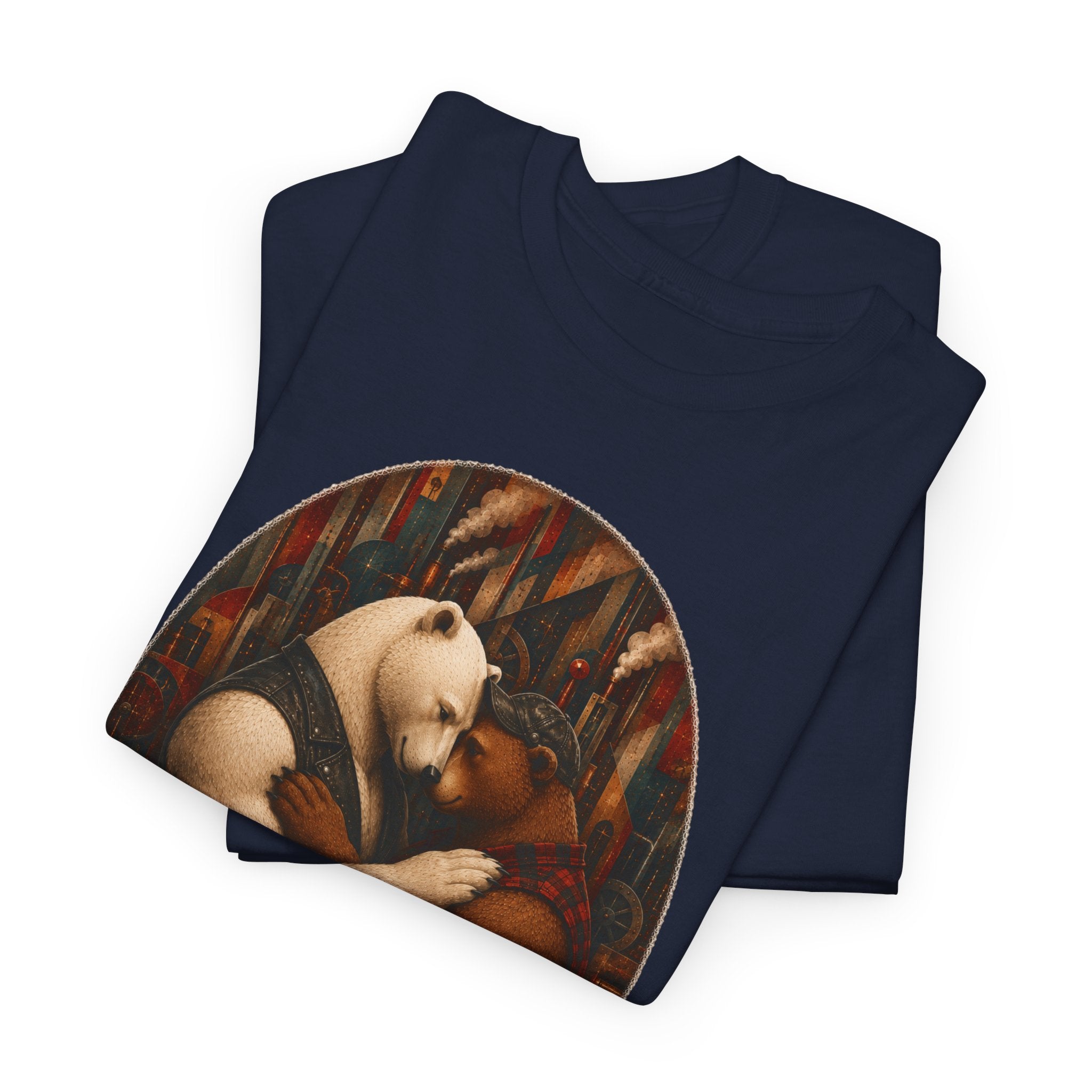 T-Shirt Gay Bear Couple Shirt, LGBTQ Bear Pride Tee, All Love Is Good Love Shirt, Bear Couple Gift for Him, Queer Bear Love T-Shirt