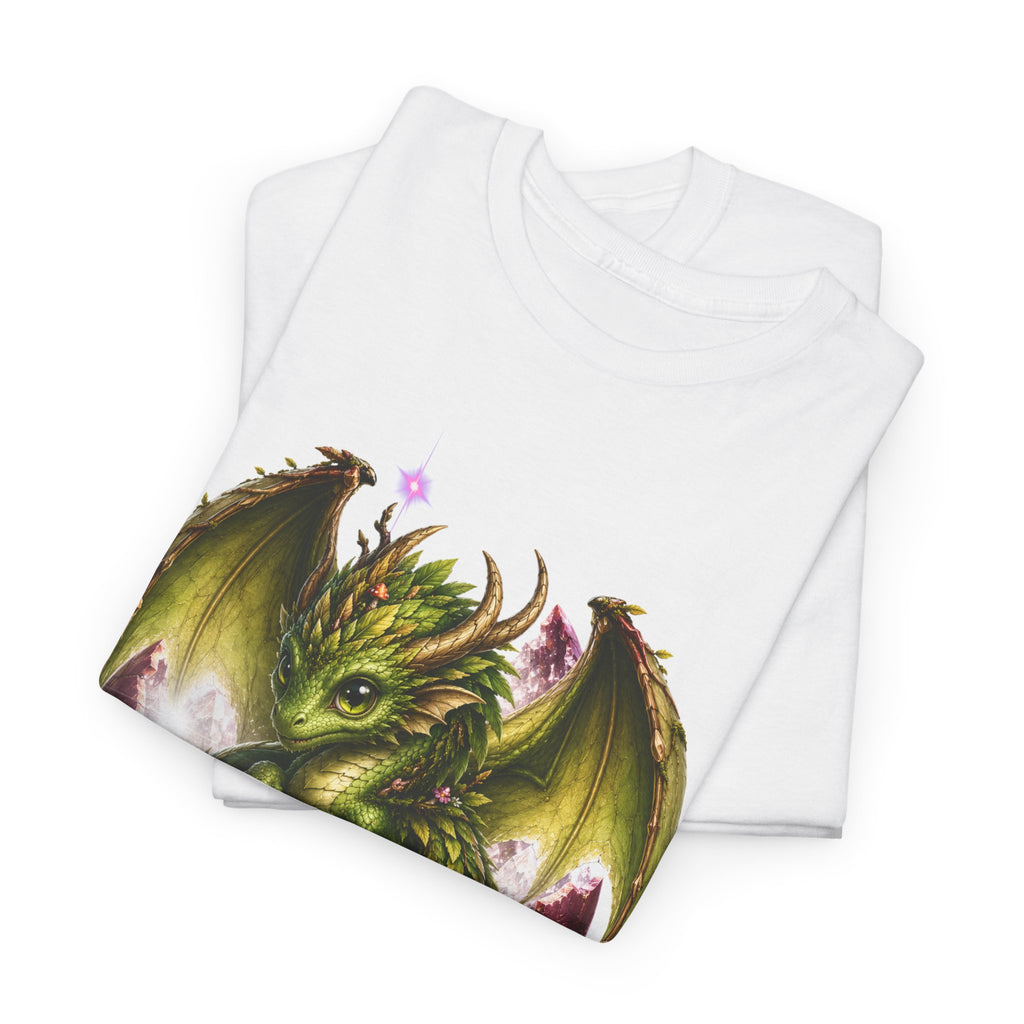 Dragon Hatchling Tee — Cute Green Baby Dragon Graphic T-Shirt