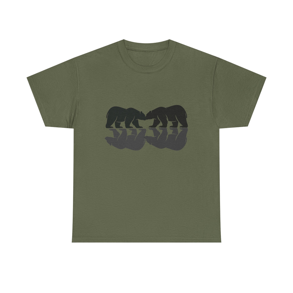 Naughty Bear Reflection Tee — Mirror Bears Graphic T-Shirt
