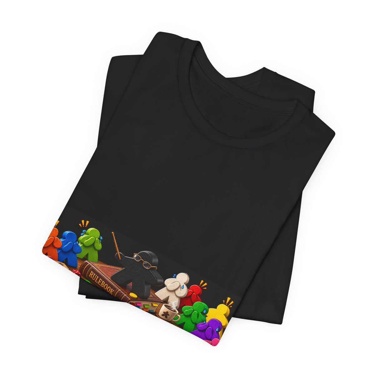 Board Game Meeples Graphic Tee — "I Used to Be Fun, Now I Fear Me"