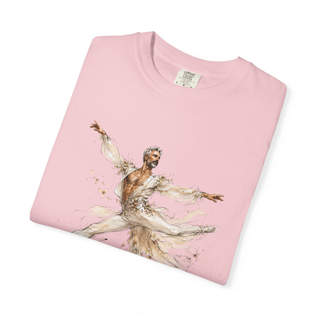 Ballet Dancer Watercolor T-Shirt — "Main Character Energy" Graphic Tee