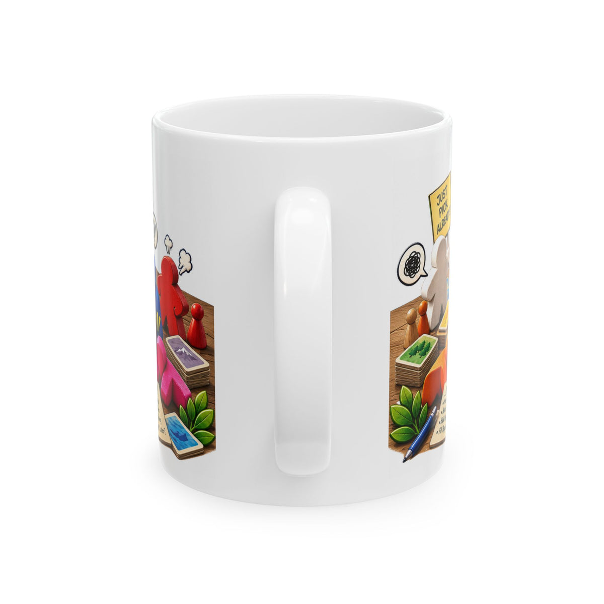 Analysis Paralysis Champion Ceramic Mug — Funny Board Game Player Coffee Cup (11oz, 15oz)