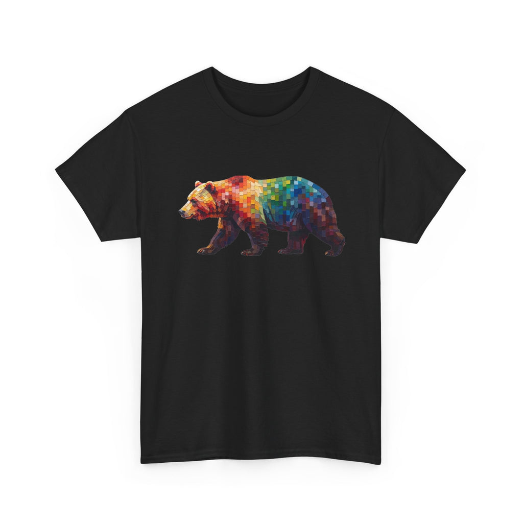 Rainbow Bear Pride T-Shirt – Colorful LGBTQ+ Bear Graphic Tee | Gay Bear Pride Shirt