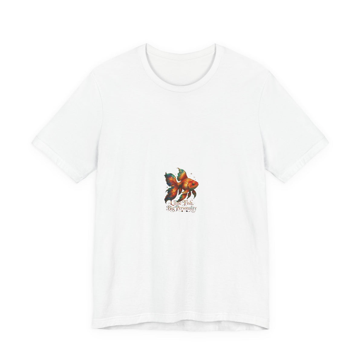 Goldfish Love T‑Shirt — Colorful Koi Illustration Tee
