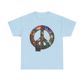 Peace Sign T‑Shirt — Psychedelic Nature Peace Symbol Tee