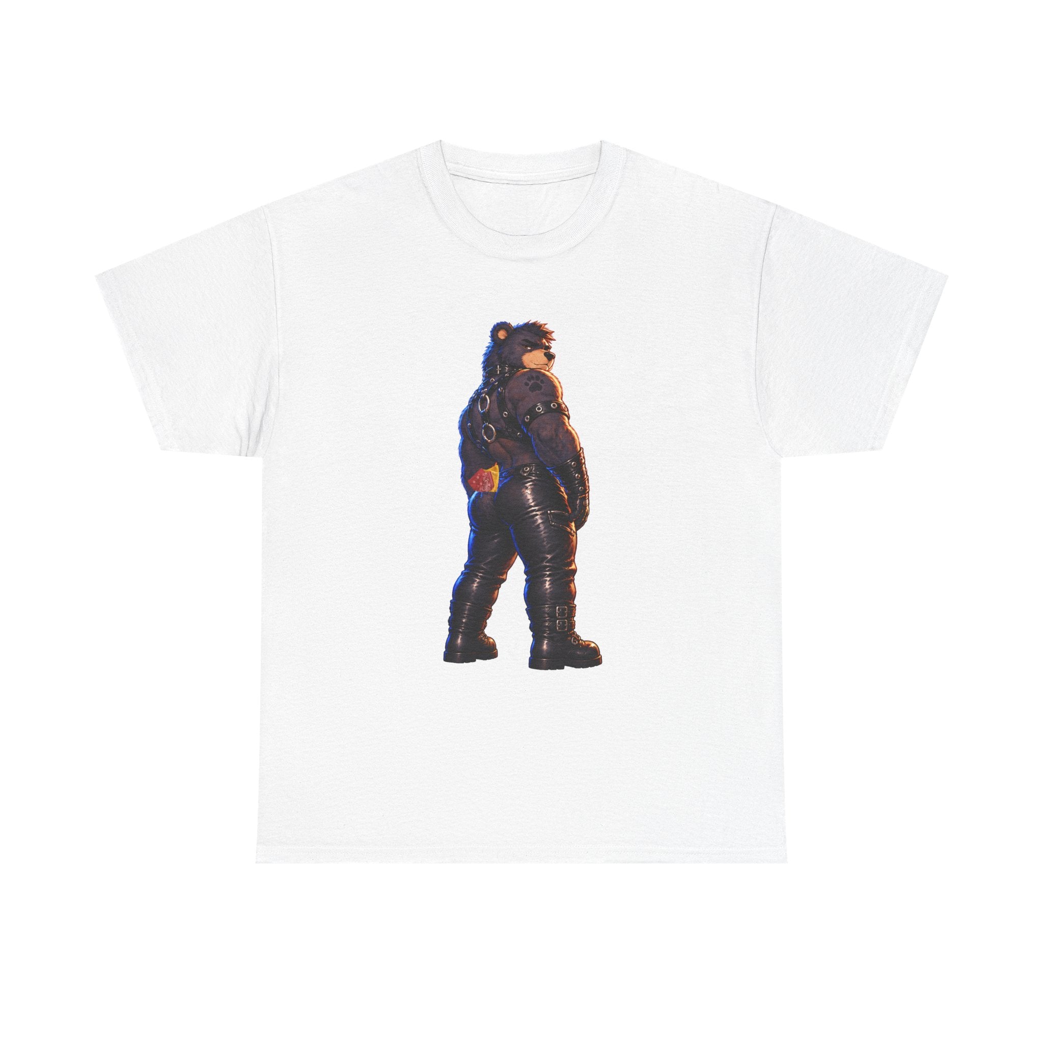 Bear Moto Graphic Tee — Retro Biker Bear T-Shirt