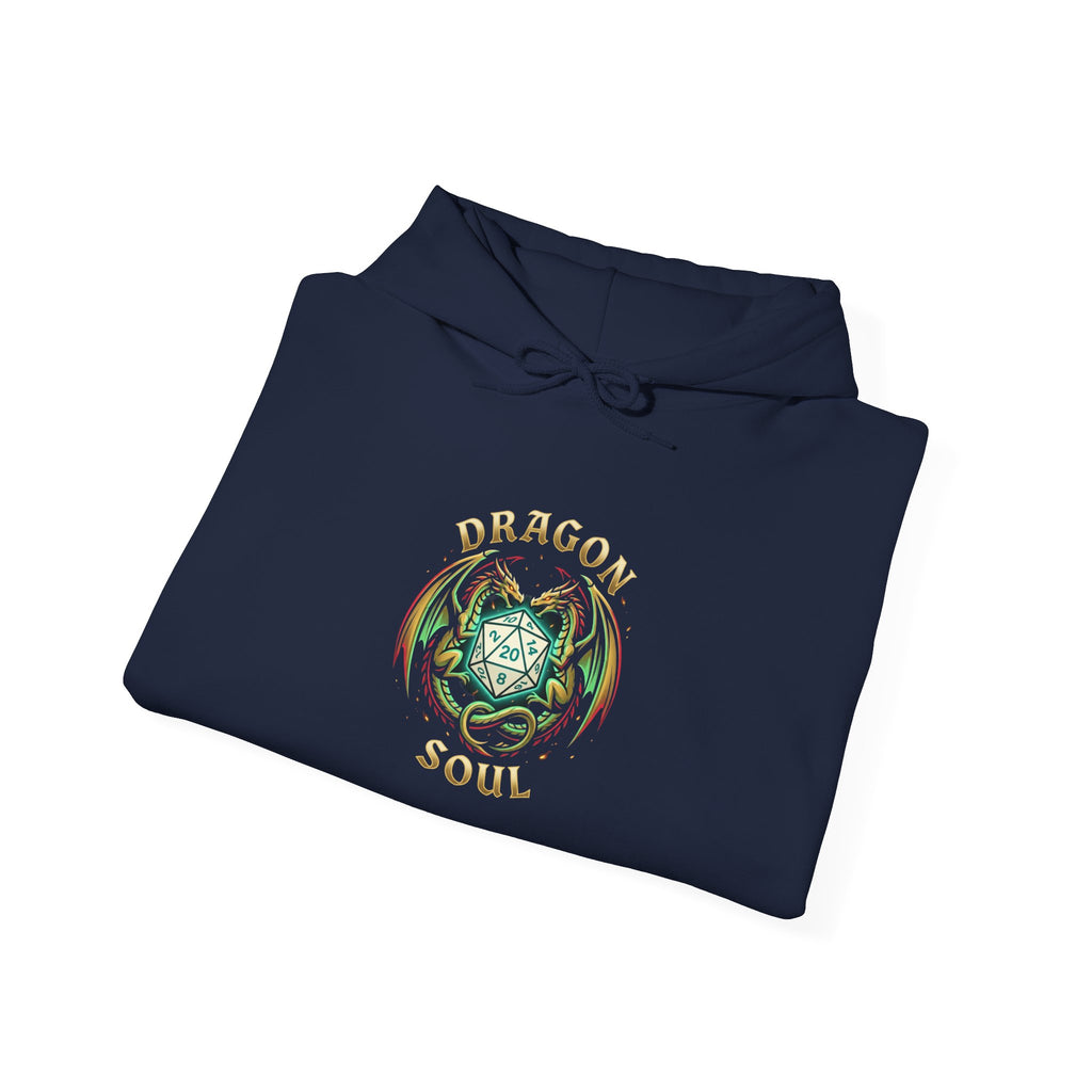 Dragon Soul Hoodie | fantasy art, tattoo-style mythical creature
