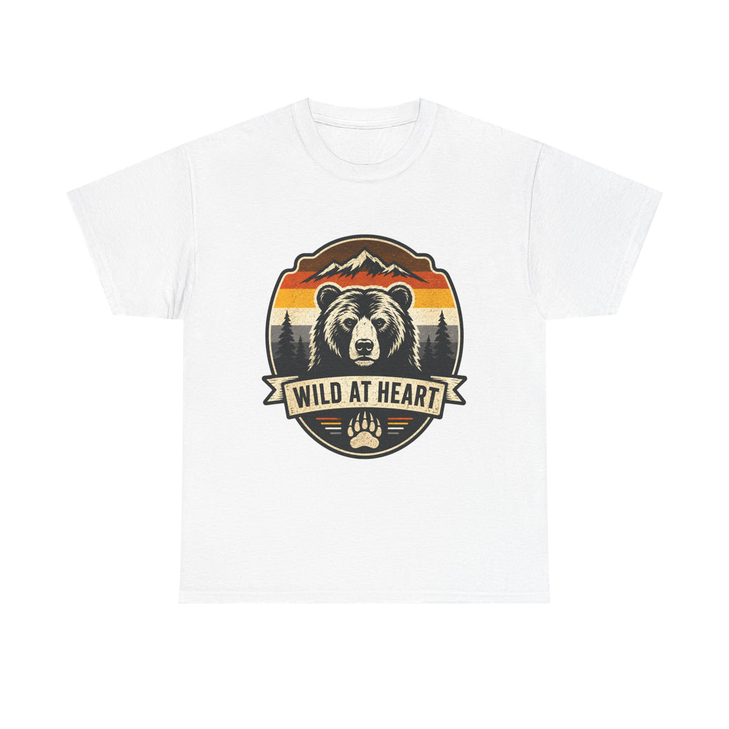 Wild at Heart Bear T-Shirt — Vintage Outdoor Adventure Tee