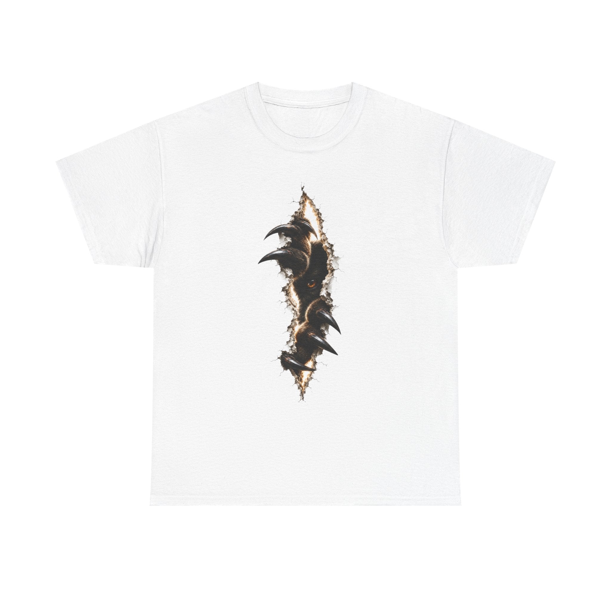 Bear Ripped Tee — Scarey Bear ripping through the shirt.Graphic T-Shirt