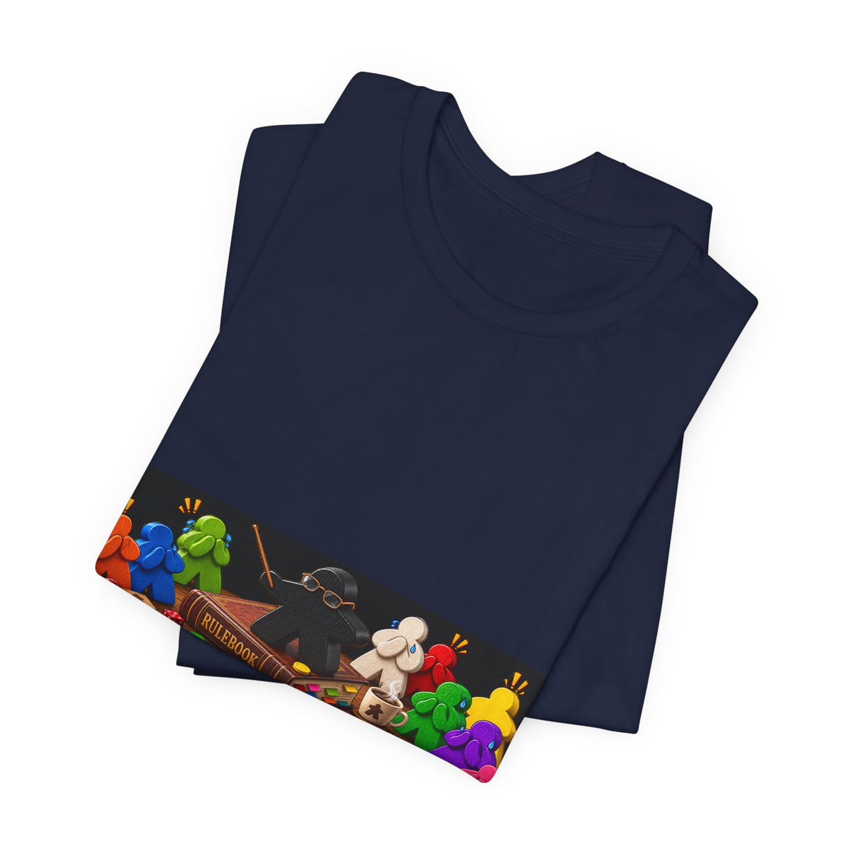 Board Game Meeples Graphic Tee — "I Used to Be Fun, Now I Fear Me"