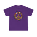 Peace Flower Graphic Tee — "World Peace • Human Rights • Equality" Cotton T‑Shirt