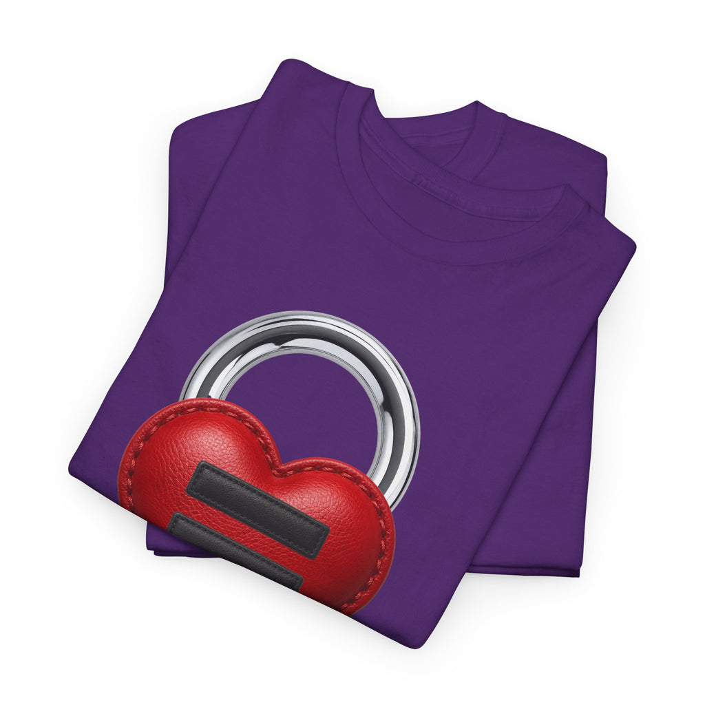 Heart Lock Tee — Equality Heart Padlock T-Shirt
