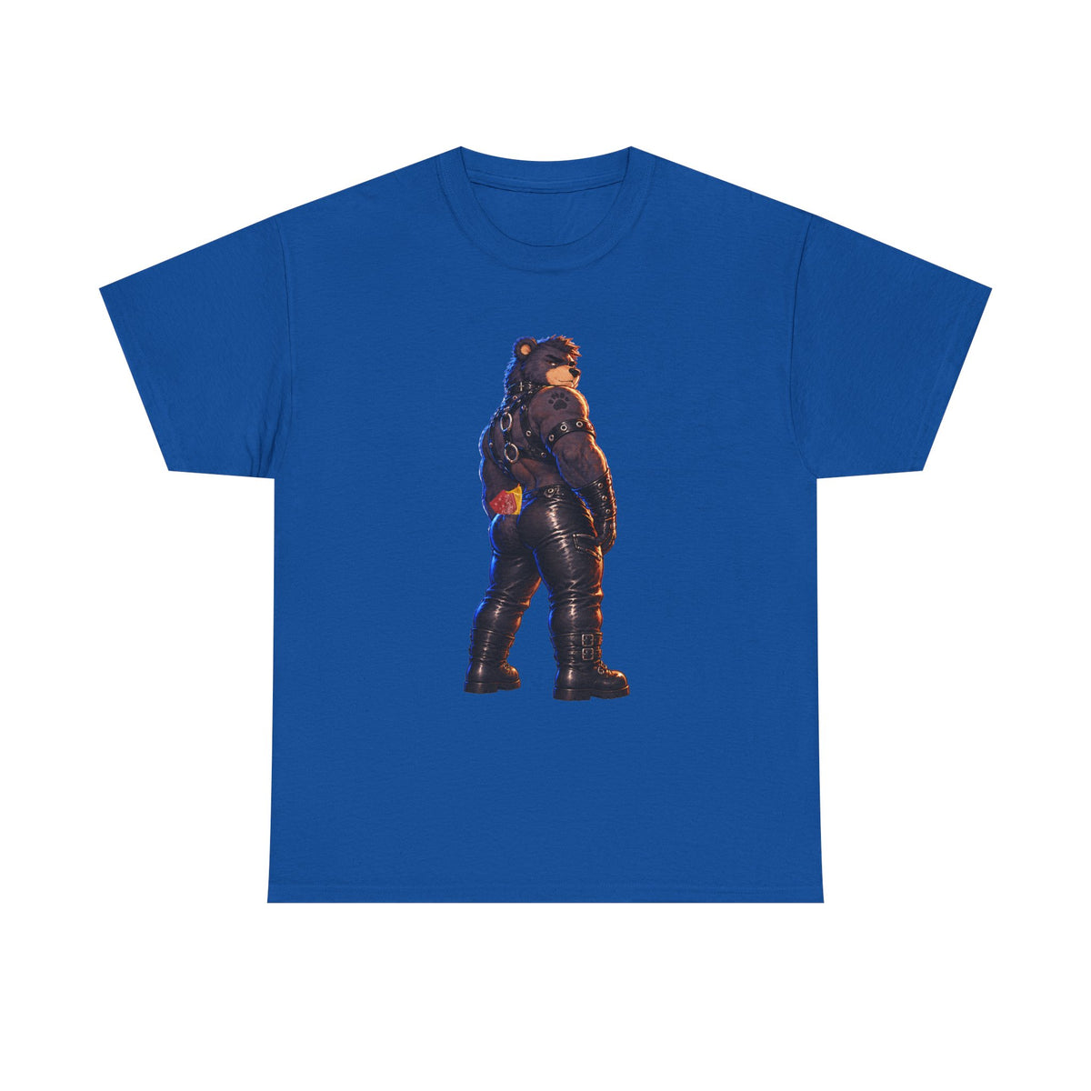 Bear Moto Graphic Tee — Retro Biker Bear T-Shirt