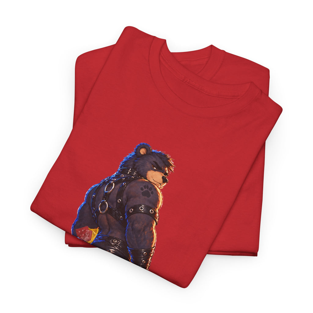 Bear Moto Graphic Tee — Retro Biker Bear T-Shirt