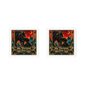 Sticker — "My Therapist Has Four Legs" Horse & Rider Kiss-Cut Sticker (Vintage Gothic Design)
