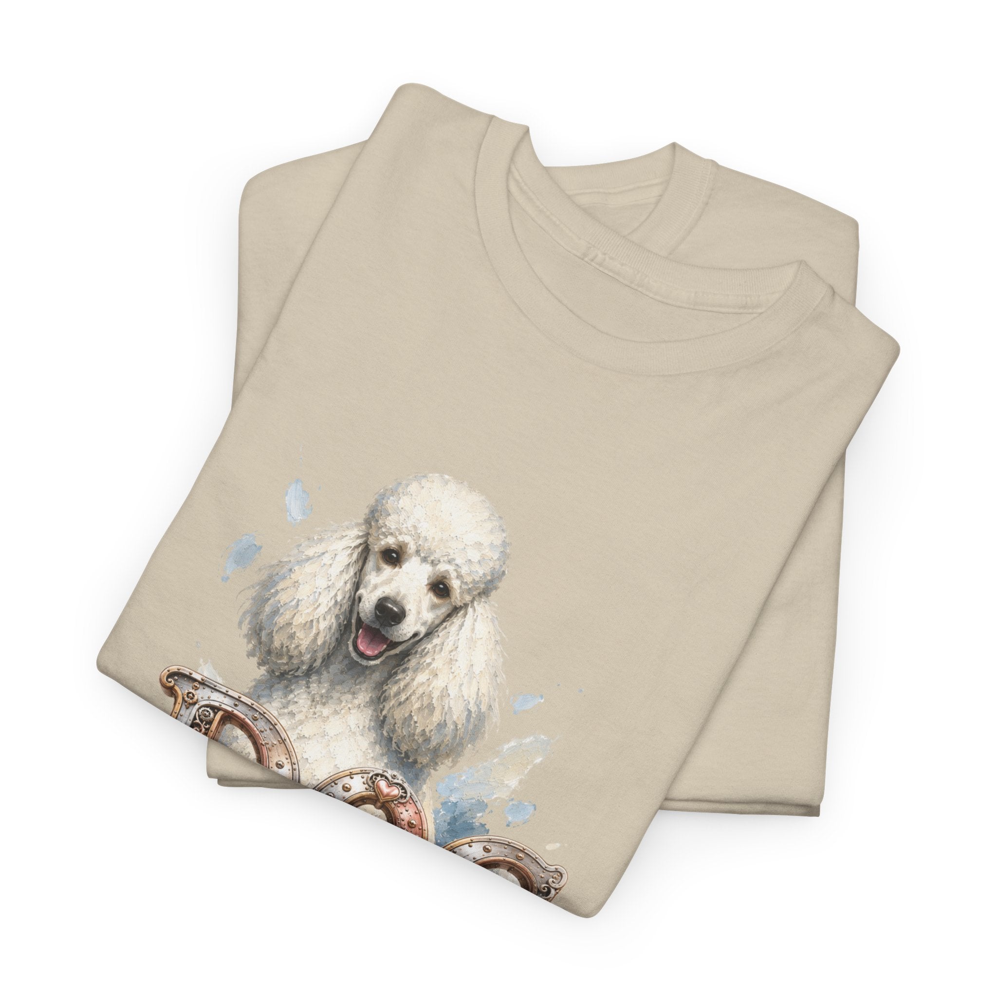 Dog Mom T‑Shirt — Cute Poodle Graphic Tee for Dog Lovers (Dog Mom!)