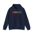 Hoodie — Rainbow Floral Foxes Graphic Pullover